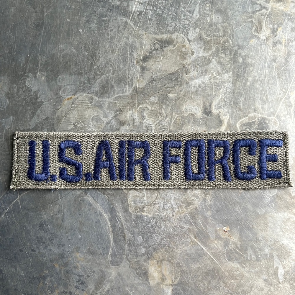 U.S. AIR FORCE embroidered tape patch - vintage